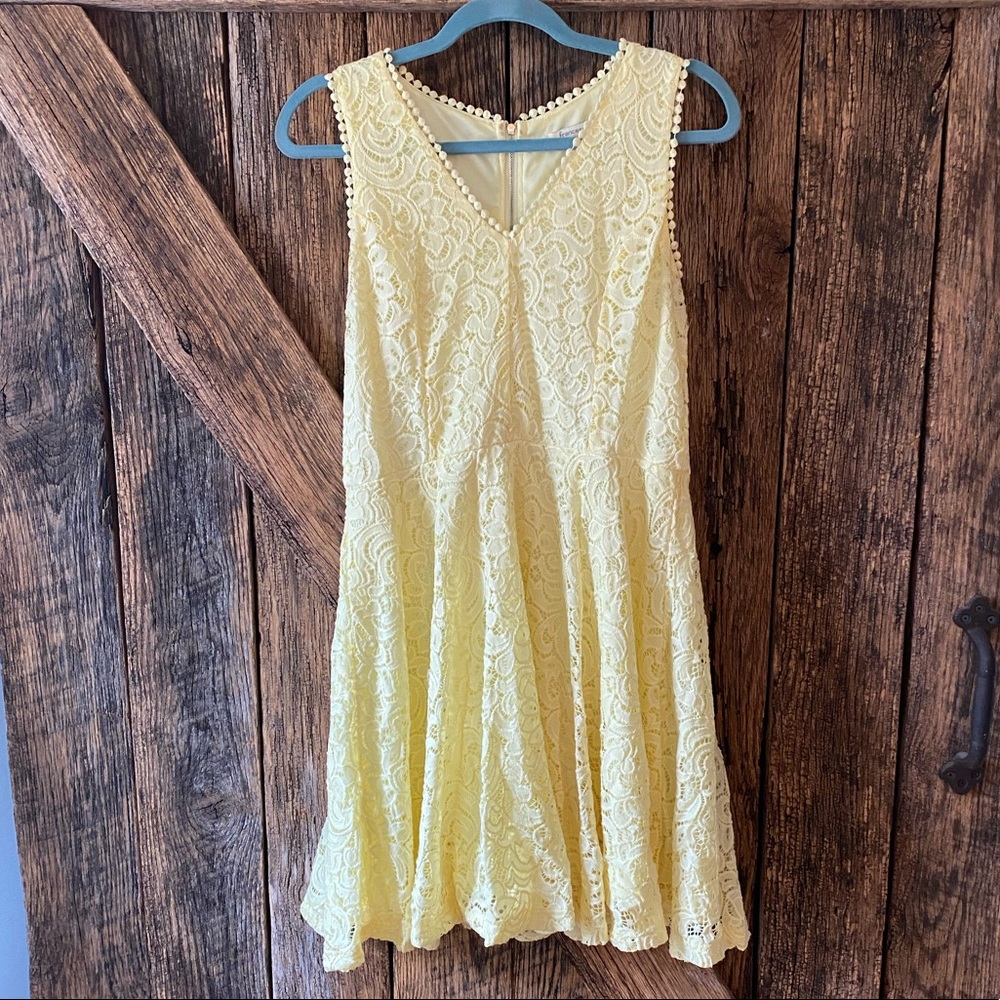 Yellow Francesca’s dress